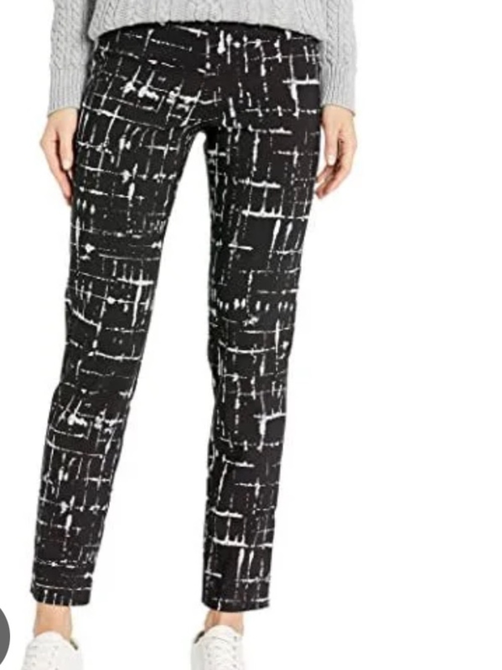 Krazy Larry Black Splatter Pull-On Pants Size 8